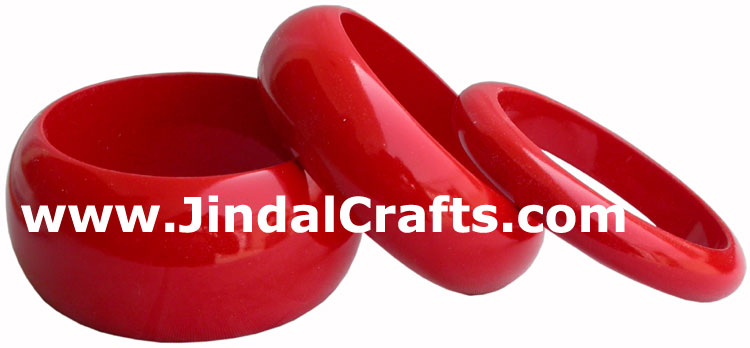 Wooden Bangle - Wooden Fashion Jewelry India