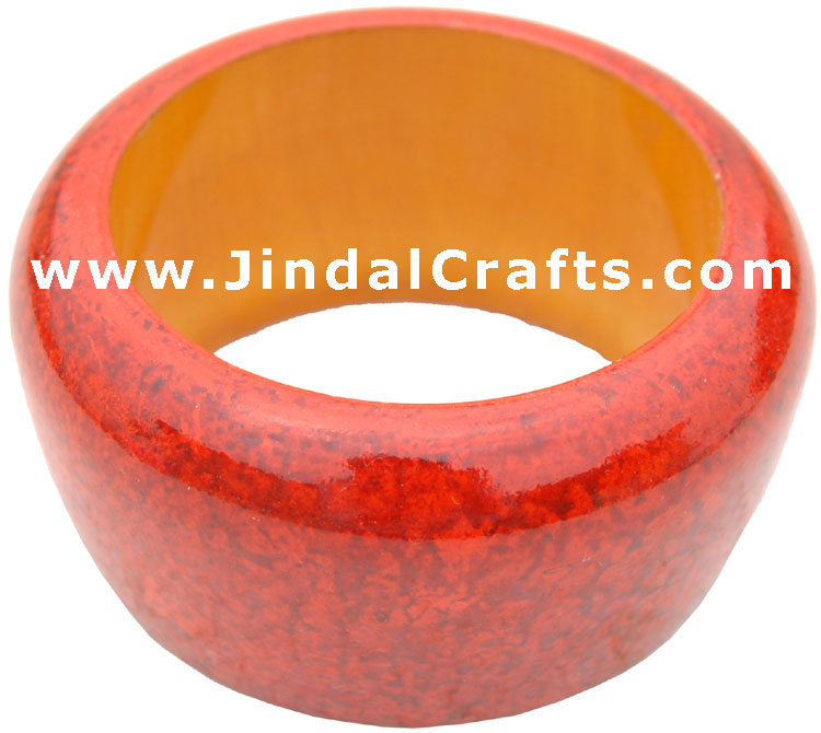 Wooden Bangle - Hand Painted Wooden Traditional Art