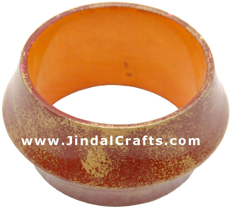 Wooden Bangle - Hand Painted Wooden Traditional Art