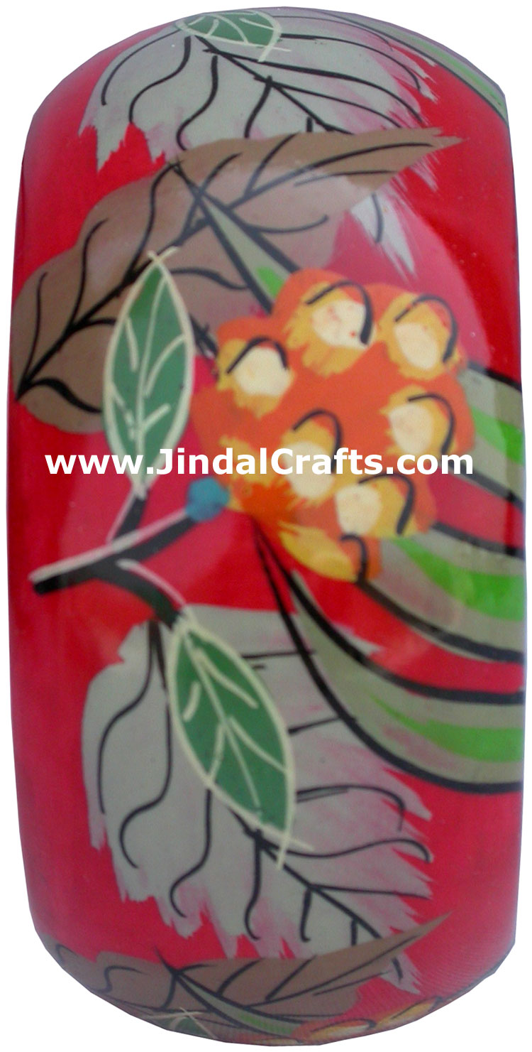 Colourful Traditional Bangle Hand Painted Wood Jewelry