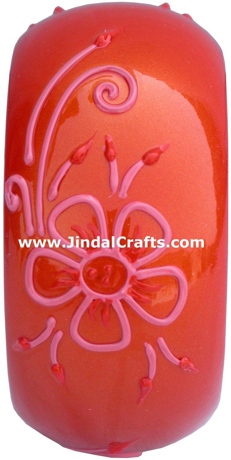Colourful Traditional Bangle Hand Painted Wood Jewelry