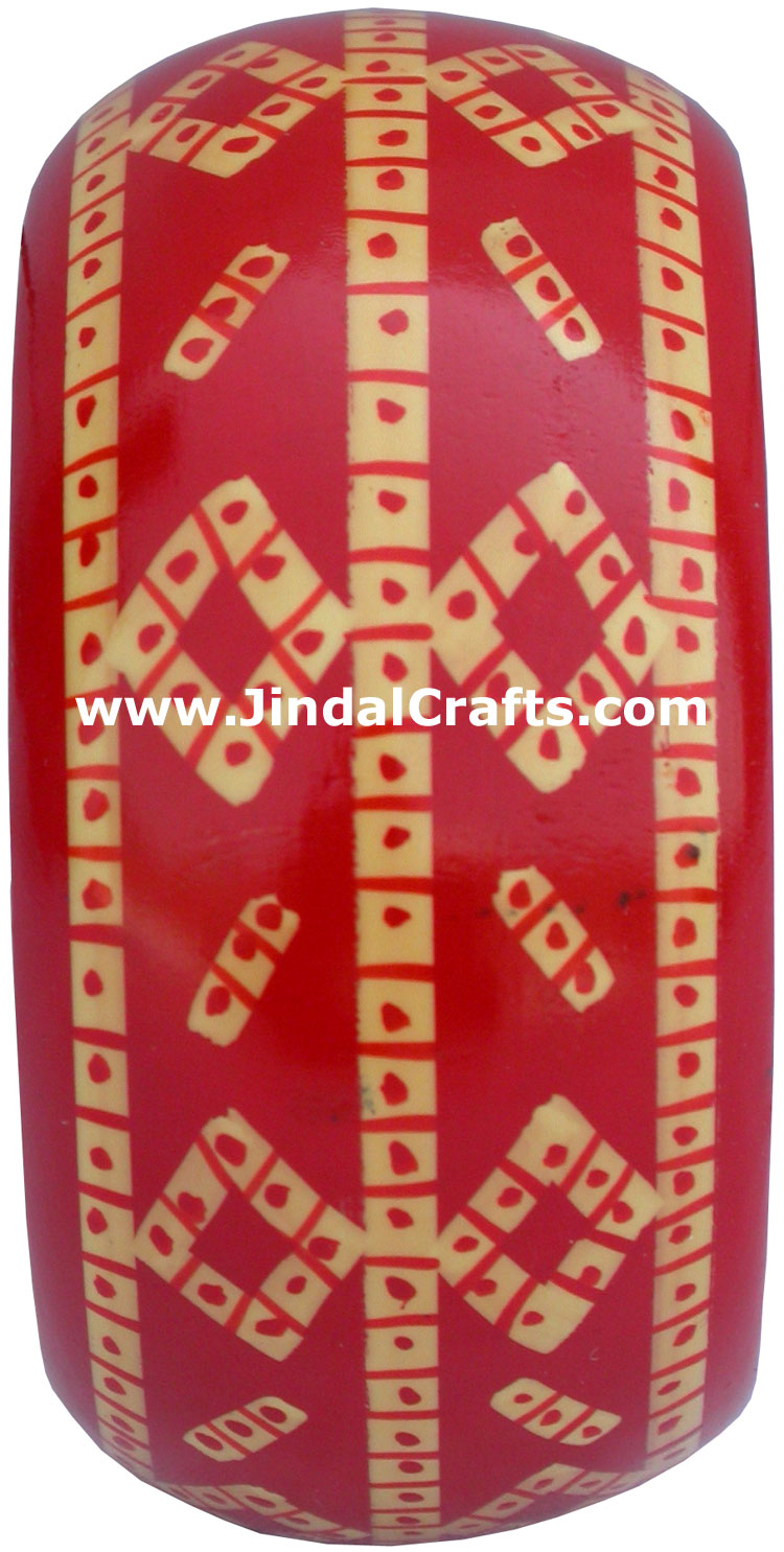 Colourful Traditional Bangle Hand Painted Wood Jewelry