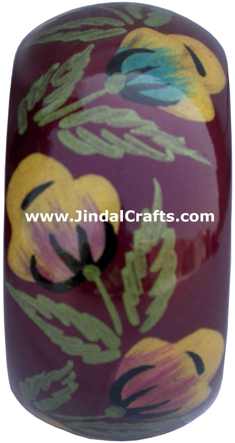 Colourful Traditional Bangle Hand Painted Wood Jewelry