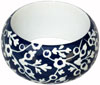 Wooden Bangle - Hand Painted Indian Handicraft Art Crafts Fashion Jewelry