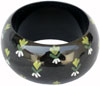 Wooden Bangle - Hand Painted Indian Handicraft Art Crafts Fashion Jewelry