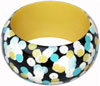 Wooden Bangle - Hand Painted Indian Handicraft Art Crafts Fashion Jewelry