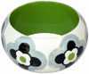 Wooden Bangle - Hand Painted Indian Handicraft Art Crafts Fashion Jewelry