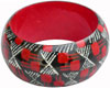 Wooden Bangle - Hand Painted Indian Handicraft Art Crafts Fashion Jewelry