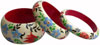 Wooden Bangle - Hand Painted Indian Handicraft Art Crafts Fashion Jewelry
