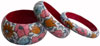 Wooden Bangle - Hand Painted Indian Handicraft Art Crafts Fashion Jewelry