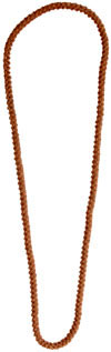 Wooden Tiny Bead Mala - Wooden Fashion Jewelry India