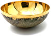 Bronze Massage Bowl Ayurvedic Massage Therapy for Face Palm Sole Detox India