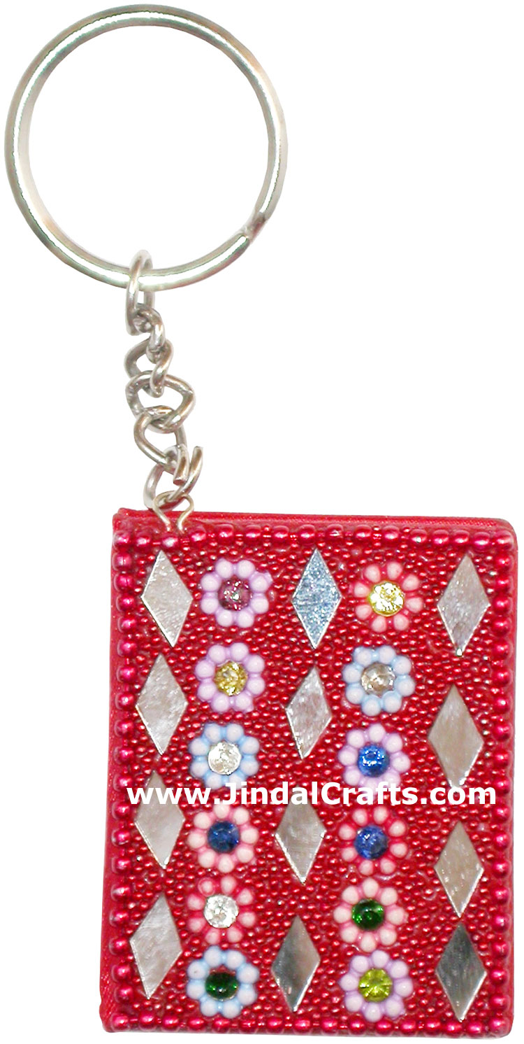 Diary - Hand made Key Chain Ring India Art