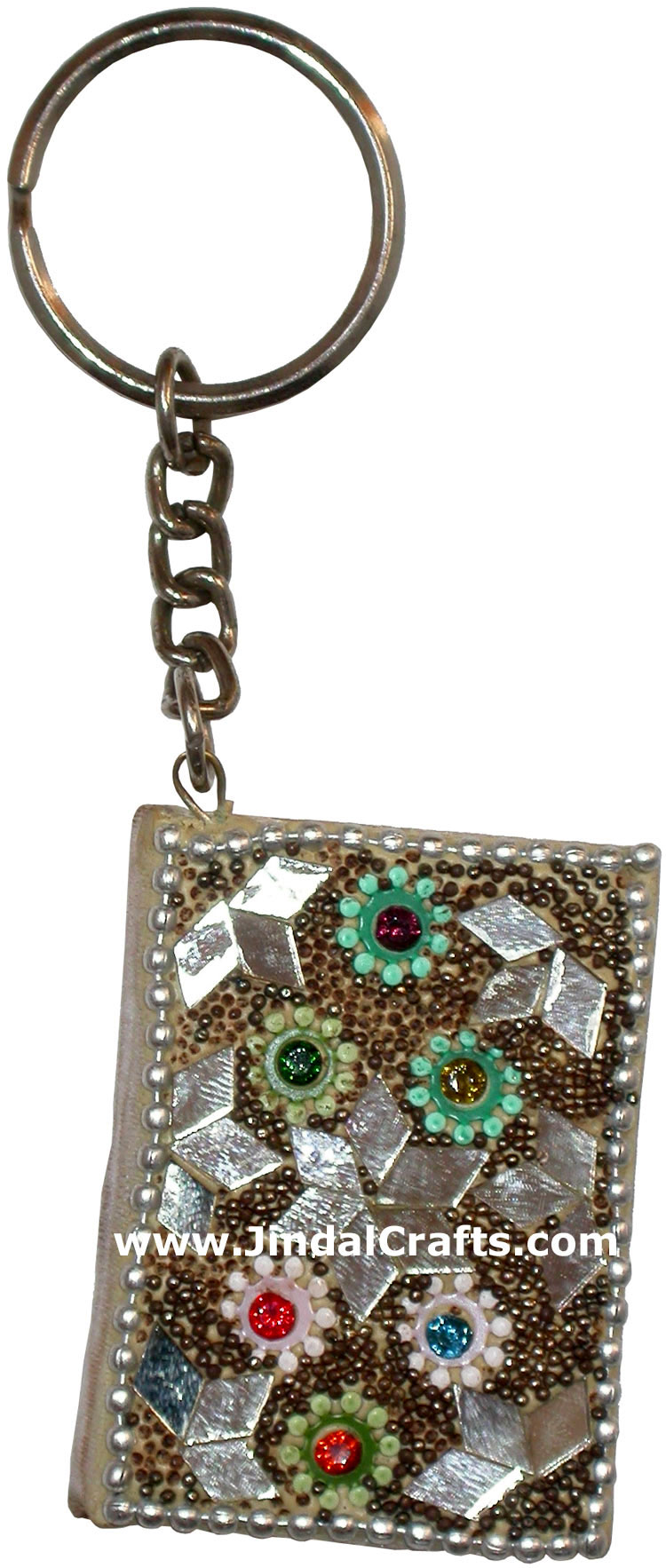 Diary - Hand made Key Chain Ring India Art
