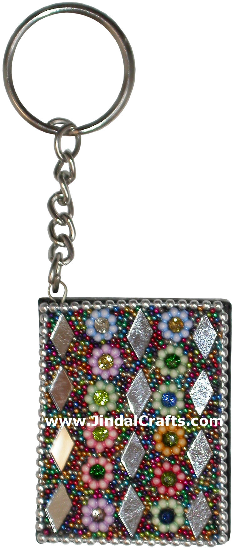 Diary - Hand made Key Chain Ring India Art