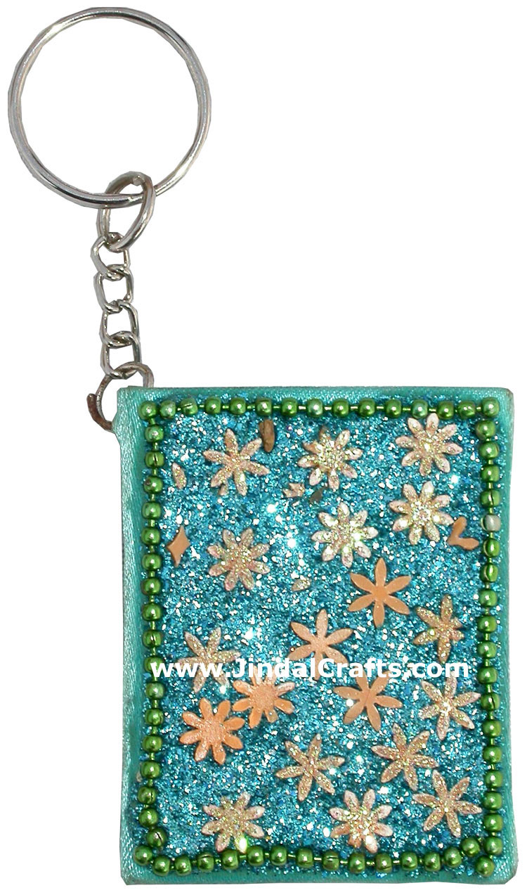 Diary - Hand made Key Chain Ring India Art