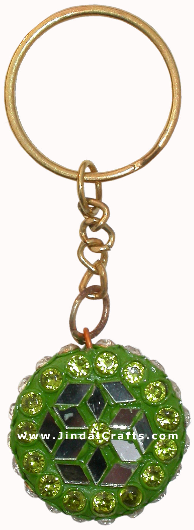 Handmade Colorful Lac Key Chain Key Ring Indian Art