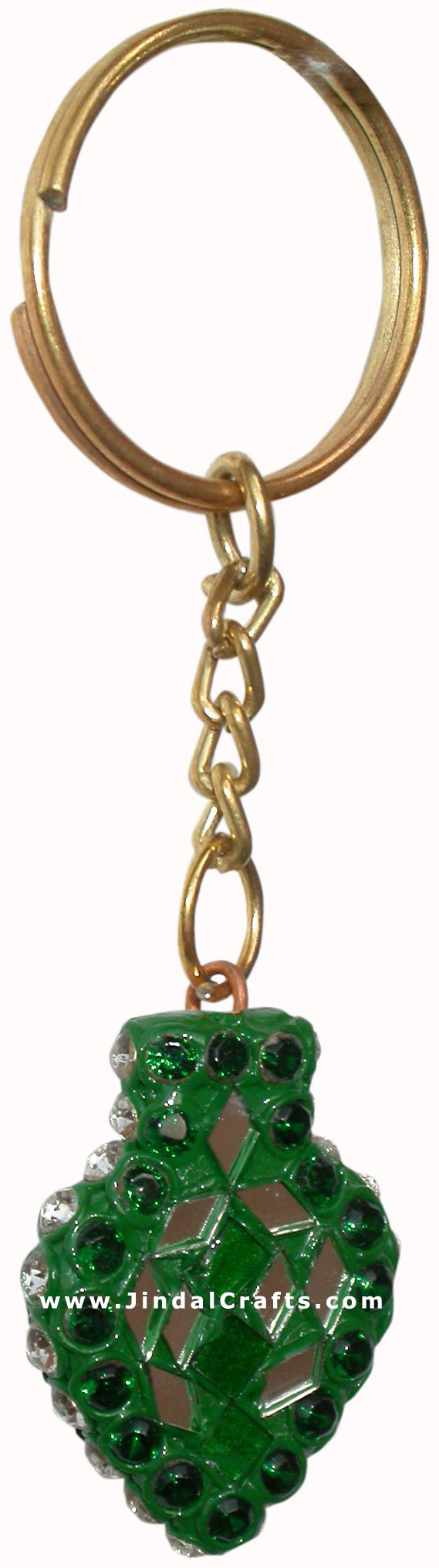 Handmade Colorful Lac Key Chain Key Ring Indian Art