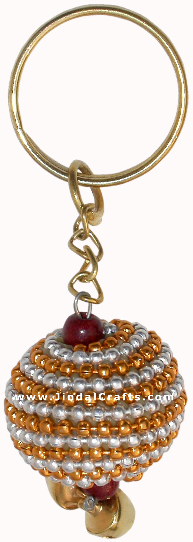 Handmade Colorful Lac Key Chain Key Ring Indian Art