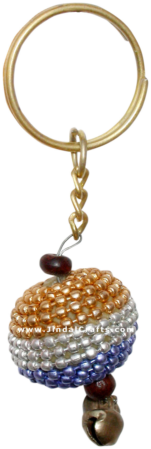Handmade Colorful Lac Key Chain Key Ring Indian Art