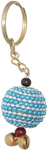 Handmade Colorful Lac Key Chain Key Ring Indian Art