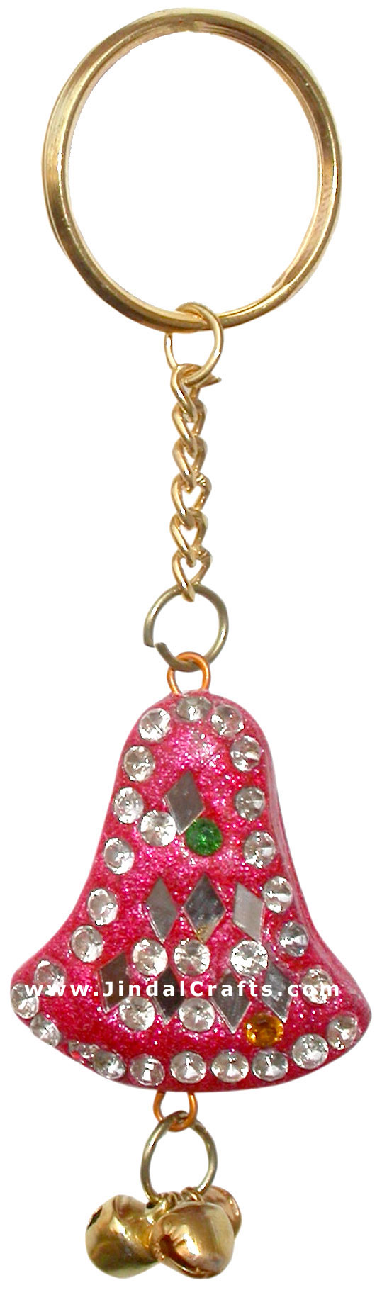 Handmade Colorful Lac Key Chain Key Ring Indian Art