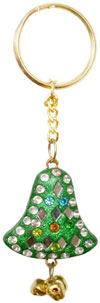 Handmade Colorful Lac Key Chain Key Ring Indian Art
