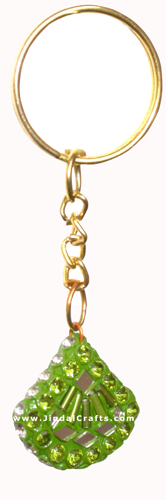Handmade Colorful Lac Key Chain Key Ring Indian Art