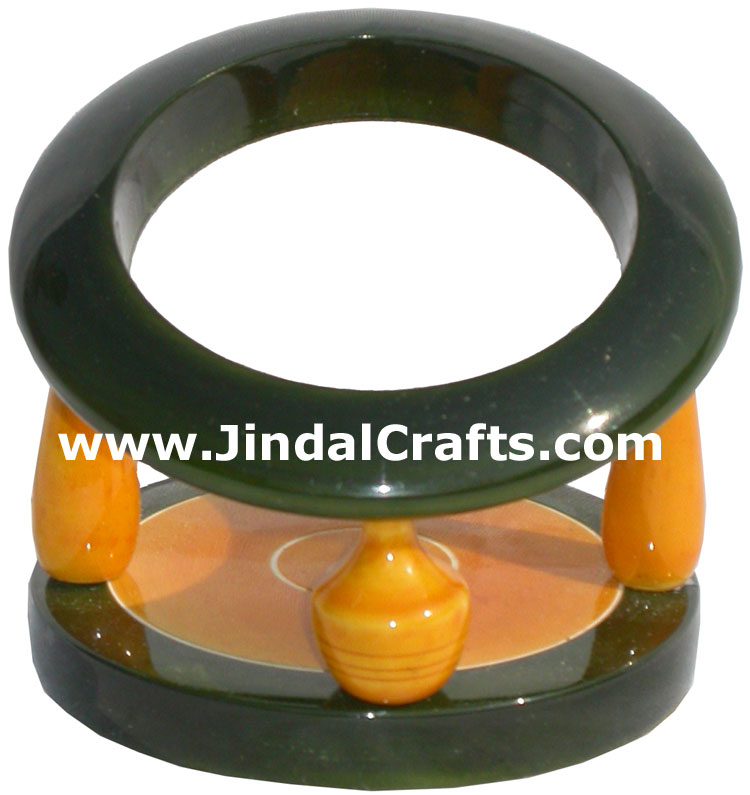 Cell Phone Stand - Colourful Hand Painted India Arts