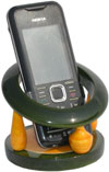 Cell Phone Stand - Colourful Hand Painted India Arts