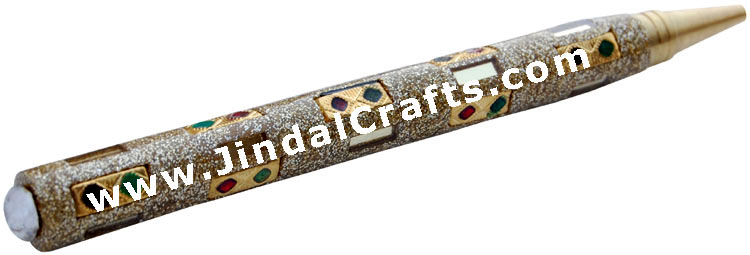 Handmade Decorative Pen from Indian Handicraft Treasure