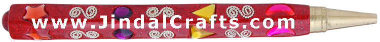 Handmade Decorative Pen from Indian Handicraft Treasure