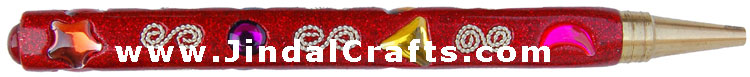 Handmade Decorative Pen from Indian Handicraft Treasure