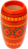 Pen Stand Handmade Hand Painted Colorful Box India Art