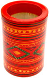 Pen Stand Handmade Hand Painted Colorful Box India Art