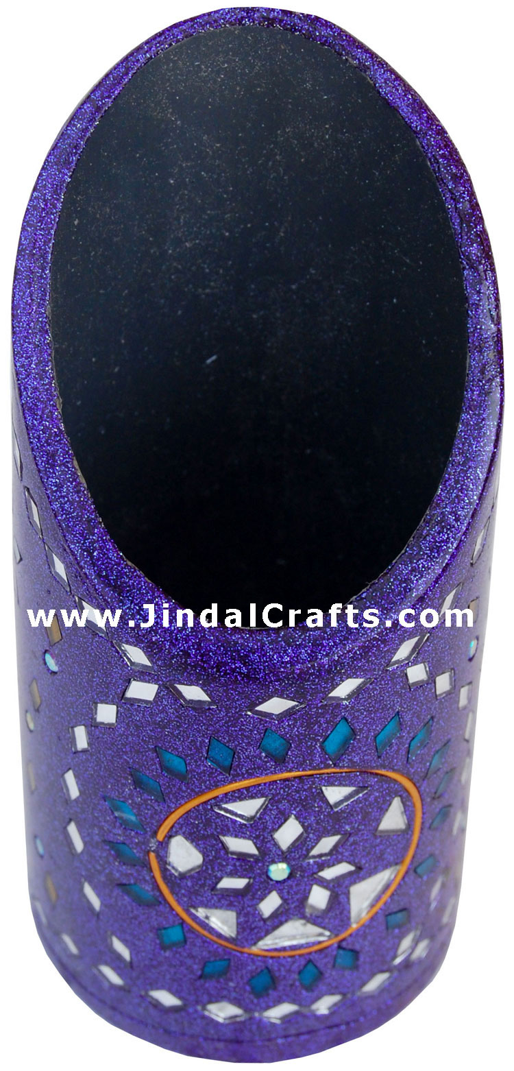 Handmade Decorative Lac Pen Stand from Indian Arts
