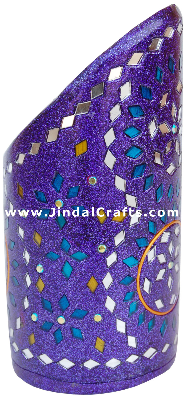 Handmade Decorative Lac Pen Stand from Indian Arts