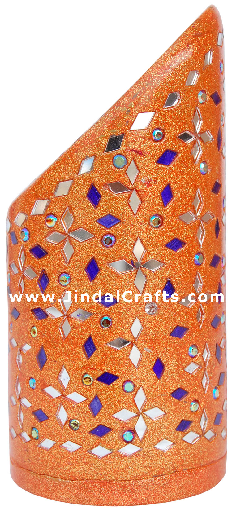 Handmade Decorative Lac Pen Stand from Indian Arts