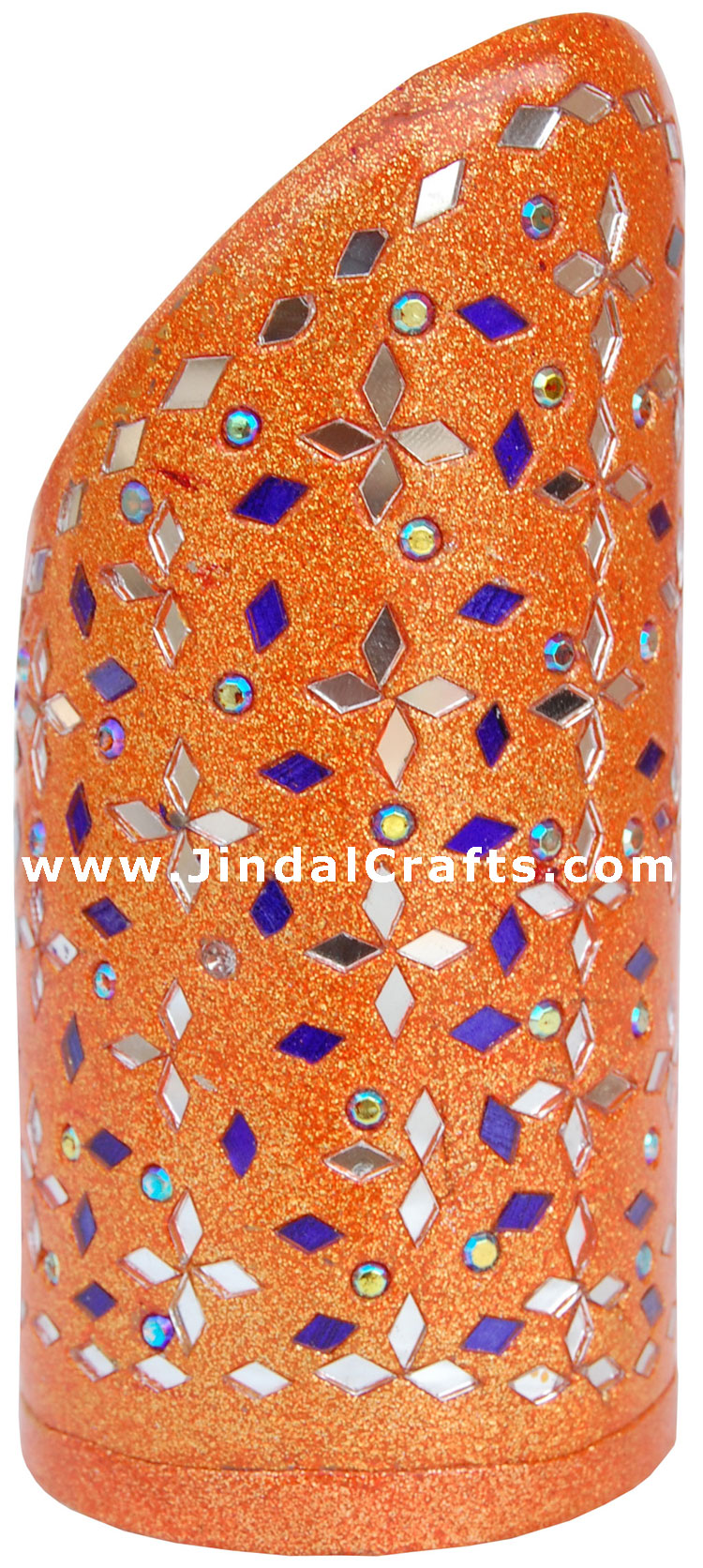 Handmade Decorative Lac Pen Stand from Indian Arts