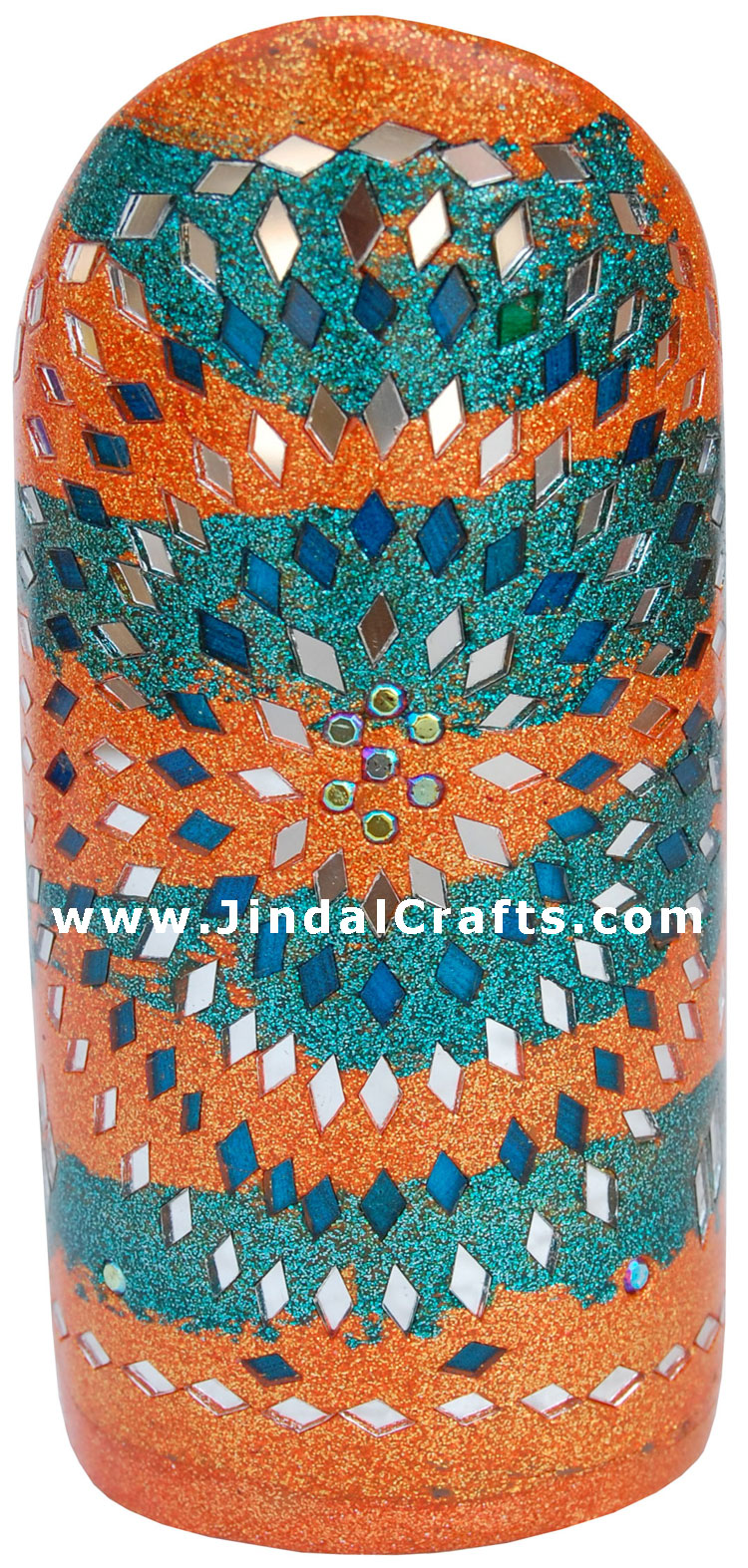 Handmade Decorative Lac Pen Stand from Indian Arts