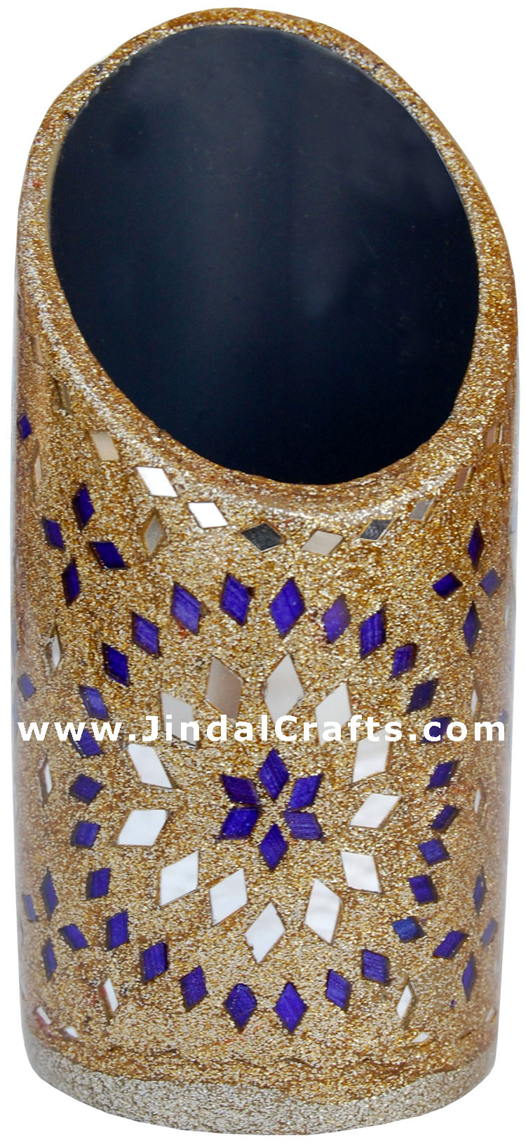 Handmade Decorative Lac Pen Stand from Indian Arts