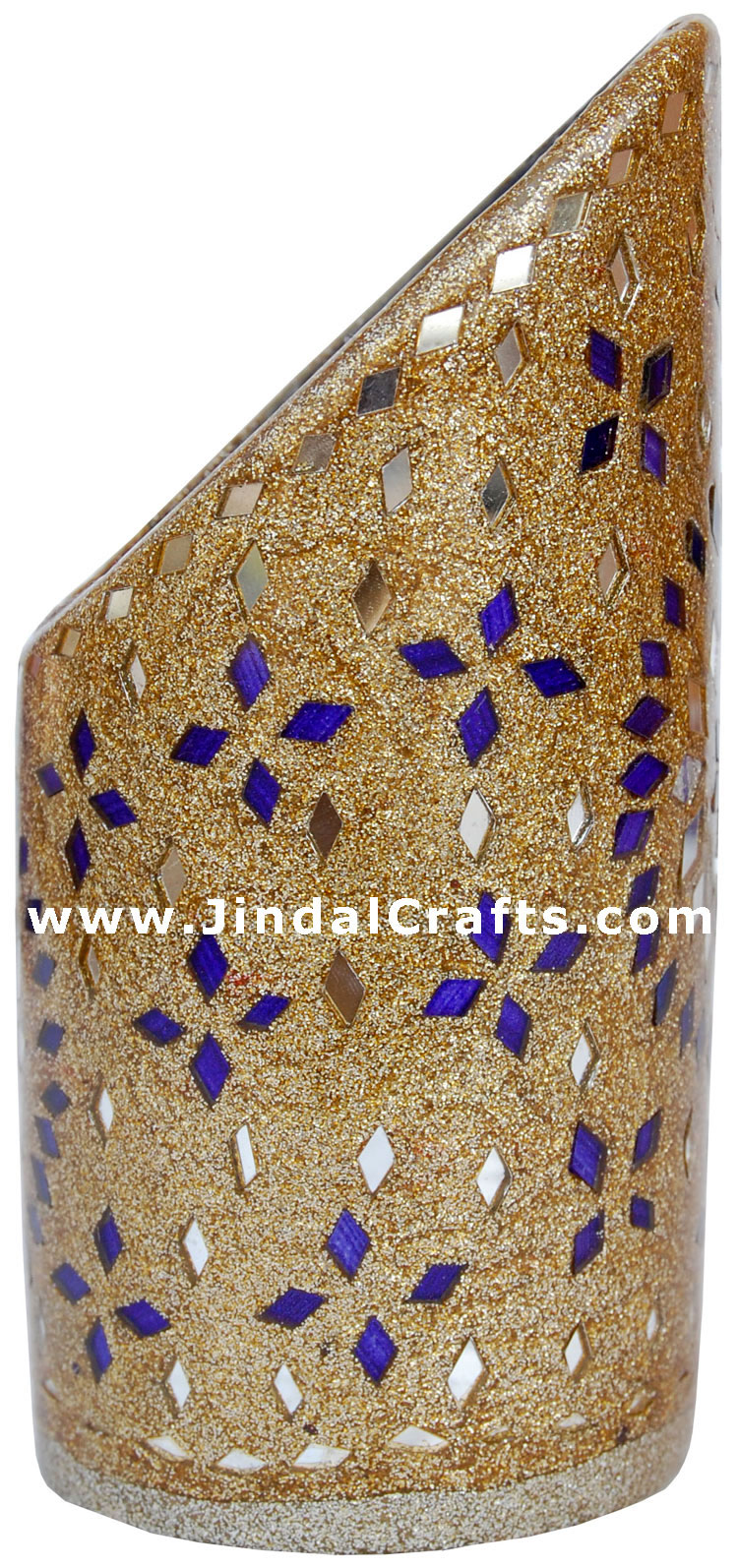Handmade Decorative Lac Pen Stand from Indian Arts