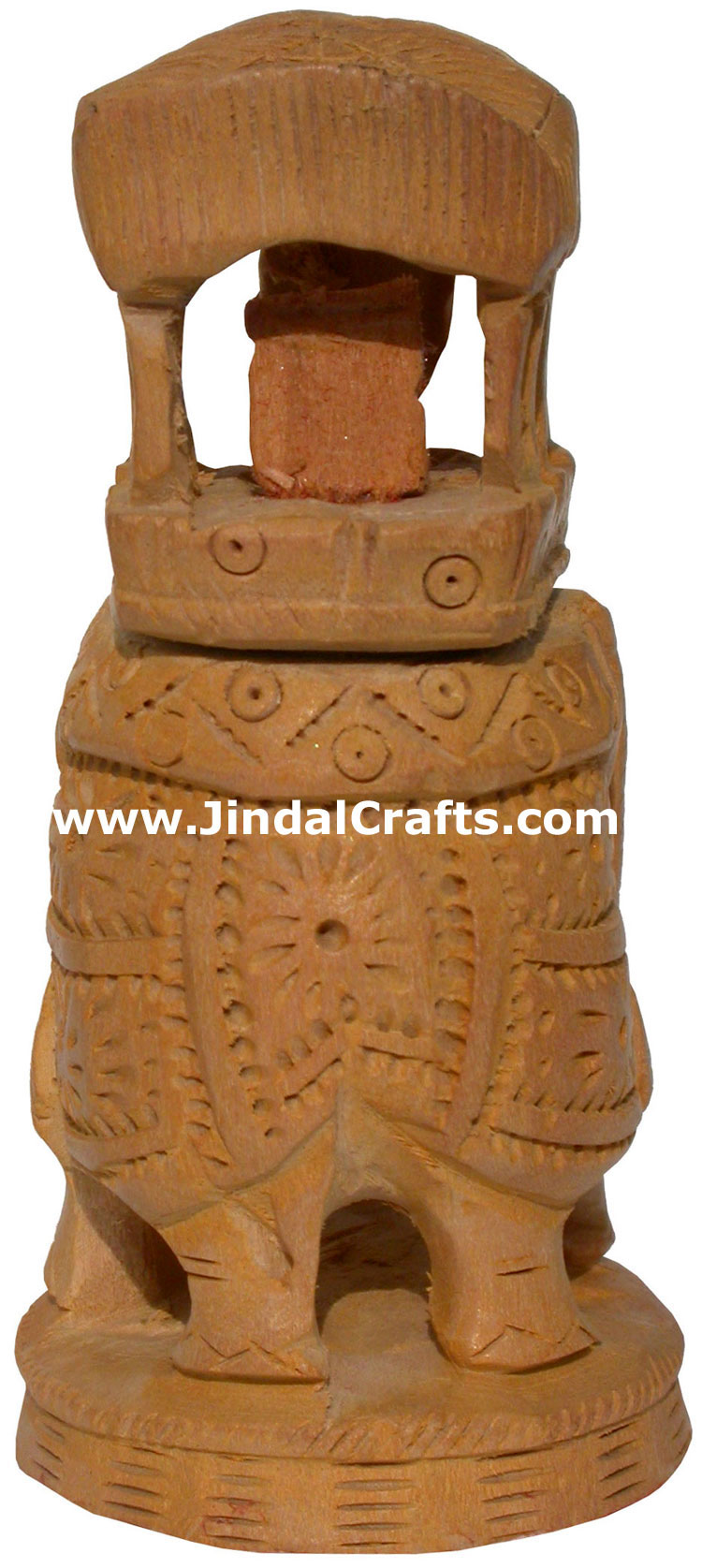 King Hunting in Jungle on Elephant India Sculpture Art