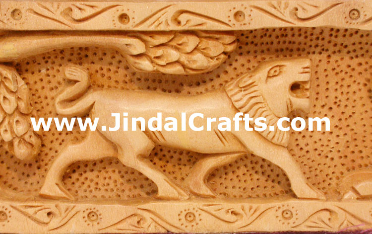 King Hunting in Jungle on Elephant India Sculpture Art