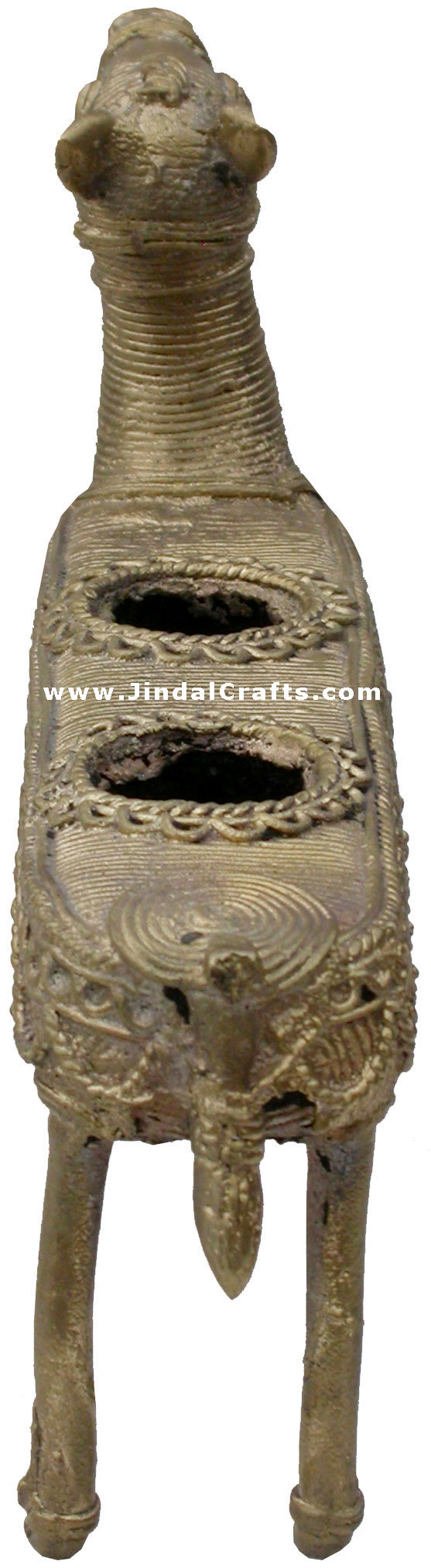 Dhokra Camel Candle Stand - Indian Tribal Art