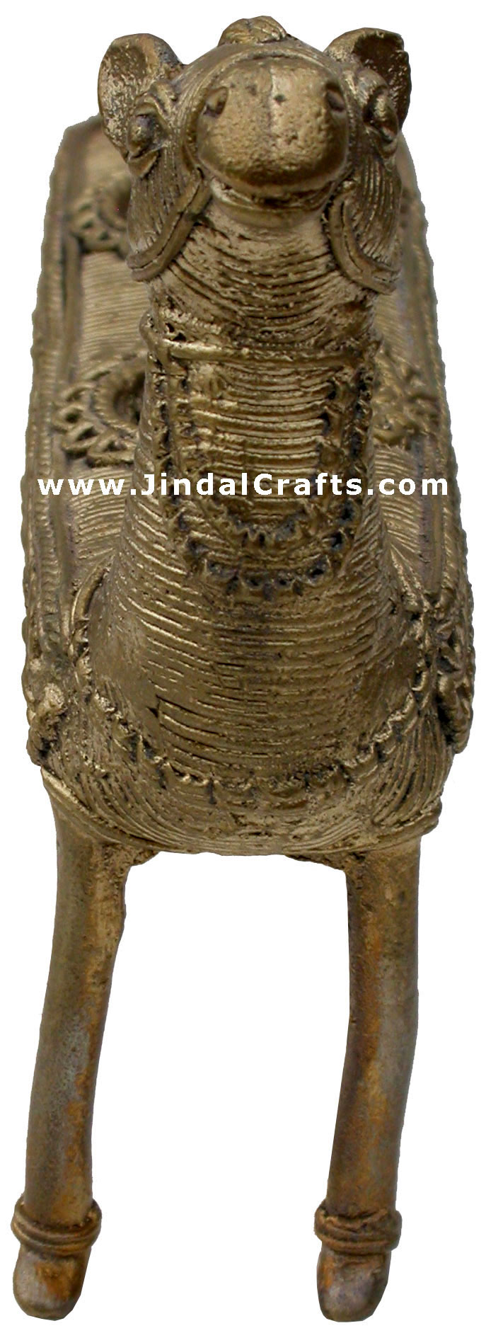 Dhokra Camel Candle Stand - Indian Tribal Art