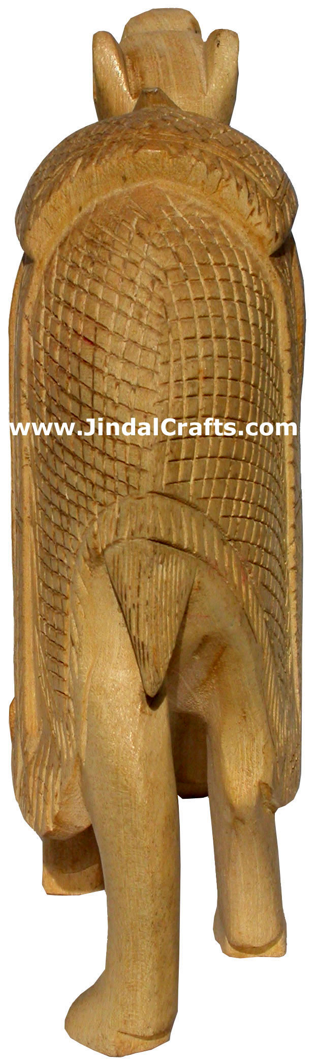 Hand Carved Kadam Wood Camel India Artifacts Arts