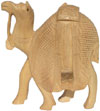 Hand Carved Kadam Wood Camel India Artifacts Arts