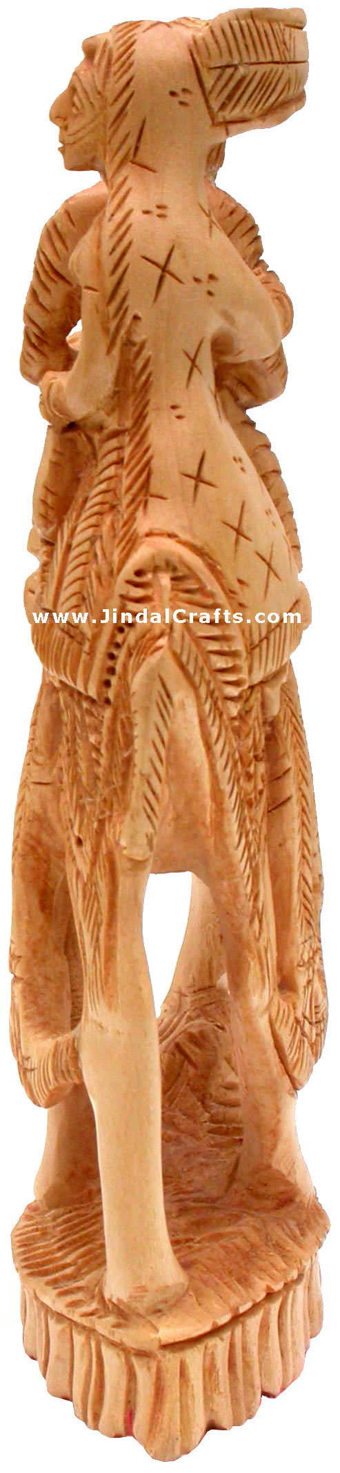 Handmade Wooden Traditional Figure Indian Artifacts