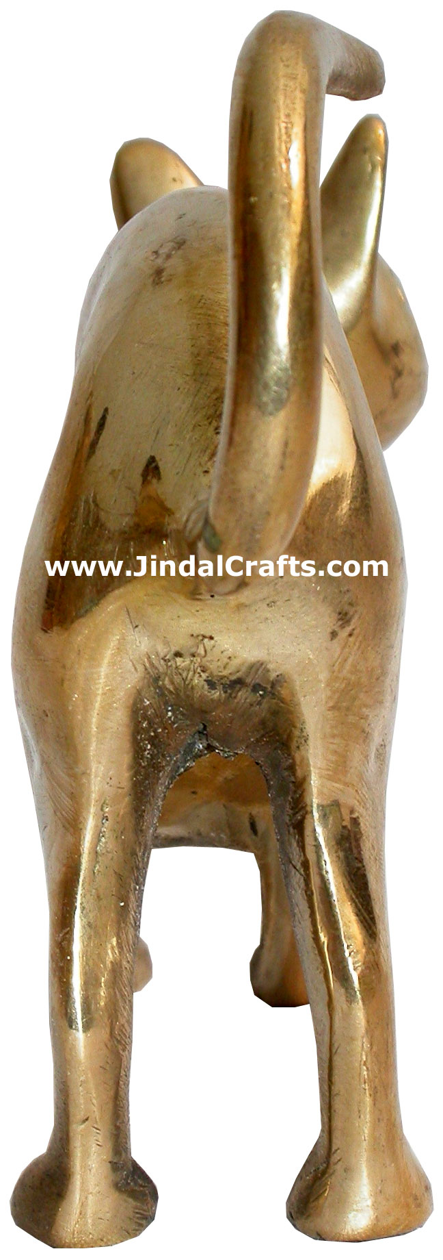 Cat Brass Figure India Metal Crafts Animal Handicrafts